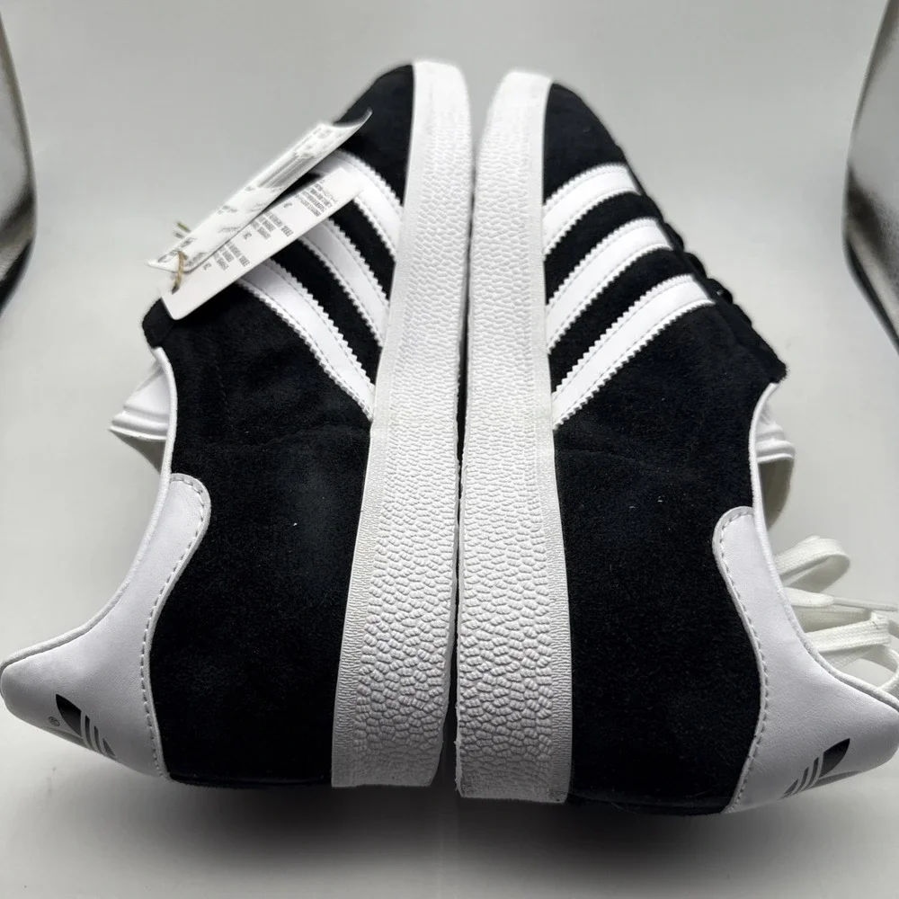 ADIDAS Originals Classic Gazelle Core Black Cloud White Gold‎ BB5476 Men 10 NWB